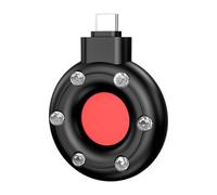Détecteur de caméra invisible avec détection de lumière infrarouge, design léger, connexion de type C pour téléphone de sécurité, dispositif de détection anti-espions