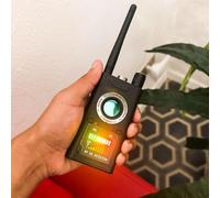 Détecteur de caméras microspies - Scanner de signaux RF, GPS et champs magnétiques pour la confidentialité et la sécurité en voiture, la maison et le bureau (k18s)
