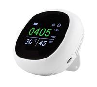 Détecteur De Capteur NDIR À Affichage Numérique BT, Testeur Température Et D'humidité, Moniteur Qualité L'air, avec Fonction D'alarme Détection Rapide Précise