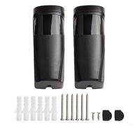 Détecteur de cellule photoélectrique infrarouge avec émetteur et récepteur, faisceau étroit anti-interférence, portée de détection de 5 à 15 m, alimentation par batterie