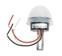 Détecteur de cellule photoélectrique - Interrupteur automatique marche/arrêt étanche - Contrôleur de lumière pour lampadaire, jardin, système d'éclairage de sécurité extérieur