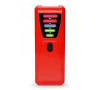 Détecteur de CEM, Testeur De Rayonnement Électromagnétique LED 5 Couleurs, Champ Magnétique EMF Mètre Dosimètre Détecteur Ordinateur Téléphone 0-20 MilliGauss,pour les inspections de CEM(Red)