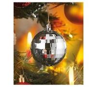 Détecteur de chaleur boule de Noël - Modèle argenté Argent G