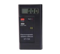 Détecteur de Champ Électromagnétique Numérique Portable Noir ABS | Large Plage 50Hz-2000MHz, Réaction en 0,4 Seconde, Alimentation 9V, Contrôles Domestiques et Professionnels