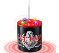 Détecteur de champs électromagnétiques - Équipement d'enquête paranormale avec détection de sensibilité et de température à 5 niveaux - Pod REM pour chasseurs de fantômes, exploration et chasse