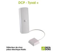 Détecteur de choc piézo-électrique Radio - DCP TYXAL+ Delta Dore 6412301