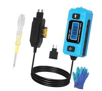 Détecteur de courant de batterie de voiture compacté avec conception antidérapante pour une manipulation sûre Identification rapide des défauts et diagnostic des fuites Compteur de courant mélangé