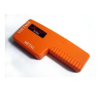 Zenitech Détecteur Courant Métal Modèle Orange – Signal sonore et lumineux 15 cm 9V (non incl.)