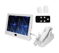 Détecteur de Cuir Chevelu de 13 Pouces, Analyseur de Cheveux de Peau de Follicule, Aspect élégant Opération Simple Plus Intuitif et Plus Clair Multifonction Rechargeable Plus Pratique(EU)