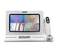 Détecteur de cuir chevelu de 27,9 cm - Microscope numérique - Analyseur de peau - Testeur de cheveux pour soins de la peau et des cheveux