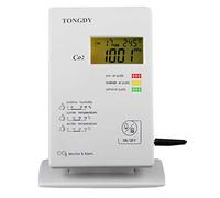 Détecteur de dioxyde carbone et alarme CO2 + détection surveillance la température l'humidité,Intérieur/Extérieur