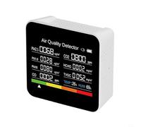 Détecteur de dioxyde de carbone 9 en 1 TVOC HCHO PM2.5 PM1.0 PM10 Température