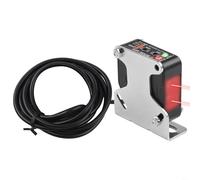 Détecteur de faisceau infrarouge 5 m de distance pour alarme de sécurité | Mode rétroréfléchissant, entrée 24-240 V CA/DC, pour une alimentation polyvalente, prêt pour l'automatisation d'usine