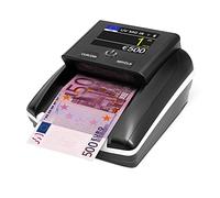 Détecteur de Faux Billets Portable 2 en 1;Détection UV/MG/IR avec Écran TFT;Charge Directe ou Pile;Pour Euros, Dollars, Livres;Usage Professionnel Magasins, Supermarchés, Hôtels, PME