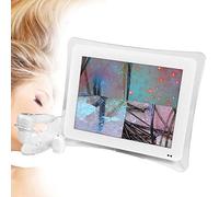 Détecteur de follicule pileux du cuir chevelu de 15 pouces, détecteur de cuir chevelu des cheveux de la peau 50X 200X, détecteur de follicule pileux du cuir chevelu rechargeable haute