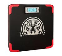 Détecteur de force de frappe - Détecteur de cible murale, jauge de réaction d'entraînement | Compteur de coups rechargeable, moniteur de coups de fitness, tracker de combat, outil de lecture de force