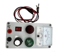 Détecteur de fuite 3 en 1 testeur de court-circuit pour test RCD avec jauge analogique, affichage numérique, alarme audiovisuelle, 157 x 89 x 75 mm