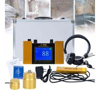 Détecteur de Fuite d’Eau Ultrasonique avec Casque, 4 Modes Réglables 200Hz-3000Hz, Localisation Précise pour Tuyaux Enterrés, Chauffage, Plomberie, Système Incendie, Portable avec Écran LCD
