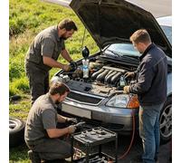 Détecteur de Fuite de Combustion | avec capteur, Dispositif de Diagnostic précis - Détecteur de Fuite de Bloc Moteur,pour Voitures, camions, ateliers mécaniques, garages et Maintenance