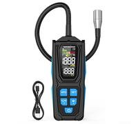 Détecteur de fuite de gaz halogène HD02C Détecteur de liquide de refroidissement numérique pour R22 R134a avec tuyau de 270 mm HVAC entretien