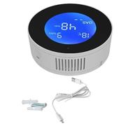 Détecteur de fuite de gaz intelligent Wi-Fi, détecteur de fuite Ch4, avec écran LCD numérique, rappel de téléphone portable à distance pour la cuisine à la maison.