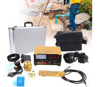 Détecteur de fuite d'eau à ultrasons - Capteur souterrain professionnel de 2 mètres pour la détection des fuites d'eau dans les tuyaux - Idéal pour une utilisation domestique et extérieure