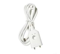 Détecteur de fuite d'eau avec câble de sonde de 1 m, double électrodes en acier inoxydable, sortie jack audio 3,5 mm, pour la maison, la cuisine, la base