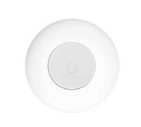 Détecteur de Fuite d'eau Intelligente Zigbee Capteur d'eau sans Fil Alarme inondable pour la Cuisine du Bureau de Salle de Bain ABS Silicone 5x5x1,7 cm
