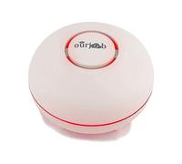 Detecteur de Fuite d'eau-Ourjob Détecteur Inondation Alarme Eau Détecteurs d'eau sans Fil avec Alarme sonore et Lumineuse - Blanc