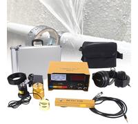 Détecteur de Fuite d'eau Souterraine pour Usage Domestique/Extérieur,Capteur Détection Fuite,Équipement Conduite avec Casque et Multifréquence Réglable,F999K