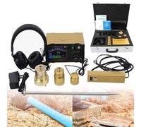 Détecteur de fuite d'eau souterraine professionnel pour intérieur et extérieur - Capteur de fuite d'eau électrique précis et fiable pour tuyaux - Profondeur de détection de 3 mètres