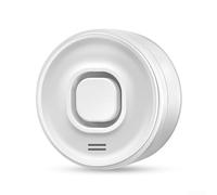 Détecteur de fuite d'eau WiFi intelligent avec alarme de 100 dB pour application Tuya - Capteur d'inondation sans fil alertes en temps réel Sécurité domestique Blanc 65 x 28 mm (sans sonde)