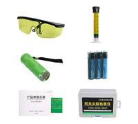 Détecteur de fuites de liquide de refroidissement pour CVAC - Accessoires de détection pour climatisation | Détecteur de fuites avec luminescence UV pour voitures et zones intérieures | Détecteur de