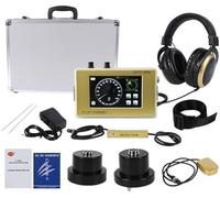 Détecteur de Fuites d'eau Souterrain Professionnel avec Scan Profond de 4M, Fréquence Réglable 1Hz-4500Hz et Casque Anti-Bruit pour Plombiers et Équipes Municipales - Modèle F-999A
