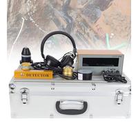 Détecteur De Fuites d'eau Souterraine, Détecteur De Fuites d'eau À Affichage Numérique Kit De Détection De Fuites pour Conduites d'eau pour La Détection De Plomberie(F999M)