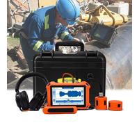 Détecteur de fuites Haute sensibilité pour canalisations souterraines, avec écran LCD, adapté à Un Usage Commercial et résidentiel.(PQ-125A)