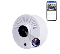 Détecteur de Fumée Caméra Espion avec Vision Nocturne et WiFi YONIS