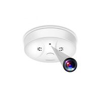 Détecteur de Fumée Caméra Espion FHD 1080P LED IR Vidéo Cachée Mouvement WiFi + SD 32Go