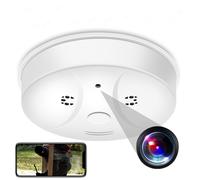 Détecteur de Fumée Caméra Espion FHD 1080P LED IR Vidéo Cachée Mouvement WiFi YONIS