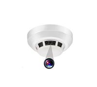 Détecteur de Fumée Caméra Espion Full HD 1080P Caméra Cachée IR Mouvement WiFi + SD 16Go