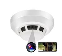 Détecteur de Fumée Caméra Espion Full HD 1080P Caméra Cachée IR Mouvement WiFi + SD 8Go YONIS