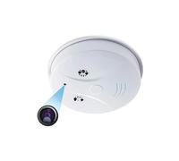 Vidéosurveillance YONIS Détecteur de Fumée Caméra Espion HD 1080p Mouvement Vidéosurveillance IR Wifi + SD 32Go