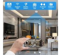 Détecteur de Fumée Caméra Espion Wifi Full HD Vision Nocturne Et Détection Mouvement + SD 32Go YONIS
