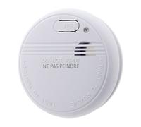 Détecteur de fumée CE Garanti 5 Ans - avec Pile et Accessoires - Otio