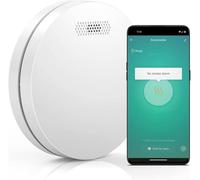 Détecteur de Fumée Connecté - Batterie de 10 Ans - Alarme Incendie WiFi avec Smart Life - - 1 pièce