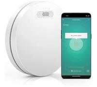 Détecteur de Fumée Connecté - Batterie de 10 Ans - Alarme Incendie WiFi avec Smart Life - - 1 pièce