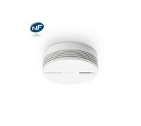 Netatmo Détecteur de fumée intelligent NSA-FR - 10 ans de batterie, certifié NF et EN14604, Blanc