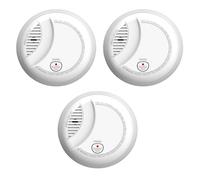 Détecteur de fumée, détecteur d’Incendie avec capteur photoélectrique, Smoke Detector, Fire Alarm Sensor, certifié en 14604 (437-3PCS)