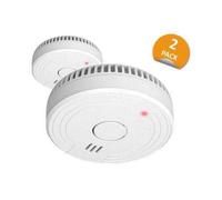 Elro Détecteur de fumée FS1805, batterie 5 ans, aimant, conforme EN14604, 2 pièces