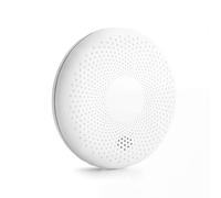 Détecteur de Fumée et de Monoxyde de Carbone, Combiné avec Pile de 10 Ans, Sirène Puissante, Vérification Automatique et Bouton de Test, CO Certifié EN14604 et EN50291